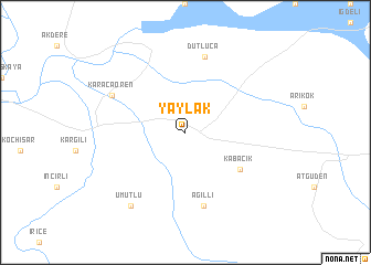 map of Yaylak
