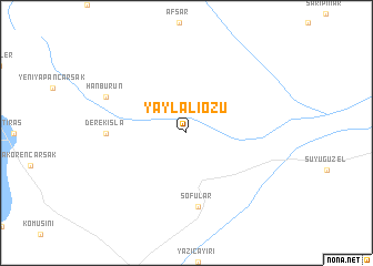 map of Yaylalıözü