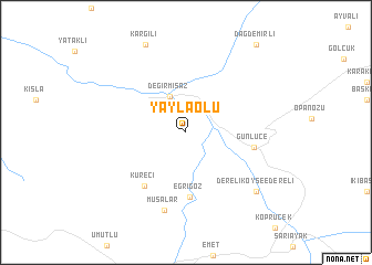 map of Yaylaolu