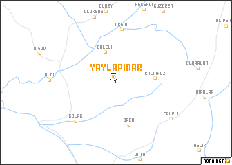 map of Yaylapınar