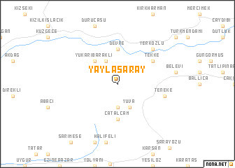 map of Yaylasaray