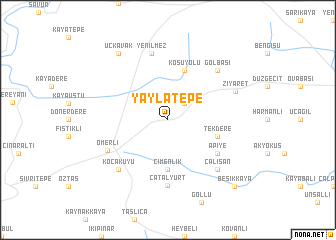 map of Yaylatepe