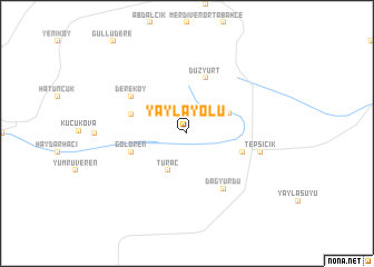 map of Yaylayolu