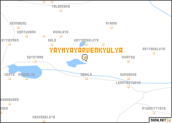 map of Yaymyayarvenkyulya