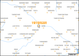 map of Yayongon