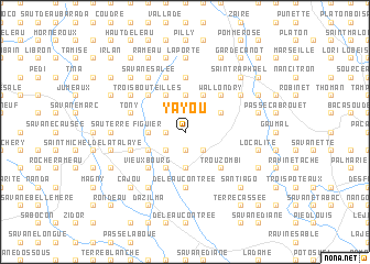 map of Yayou