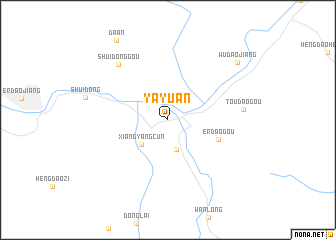 map of Yayuan