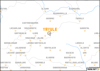 map of Yayule