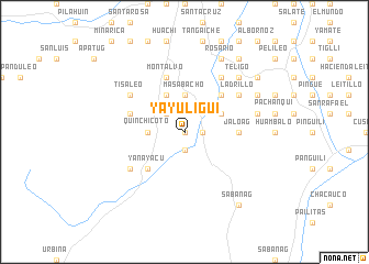 map of Yayuliguí