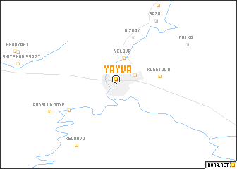 map of Yayva