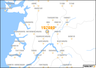 map of Yazaba