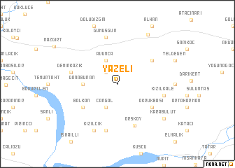 map of Yazeli