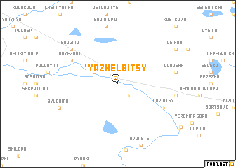 map of Yazhelbitsy