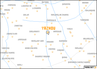 map of Yazhou