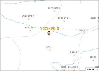 map of Yazıkışla