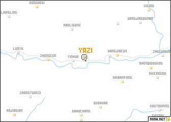 map of Yazi