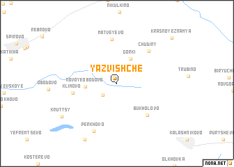 map of Yazvishche