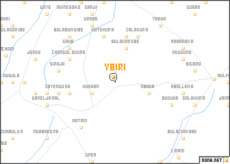 map of Ybiri