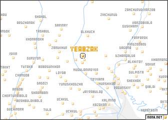 map of Yeabzak