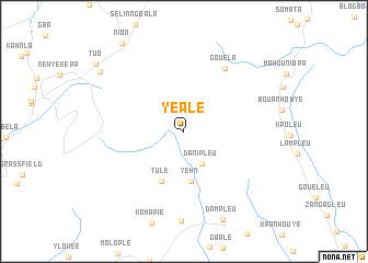 map of Yéalé