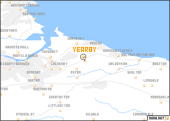 map of Yearby