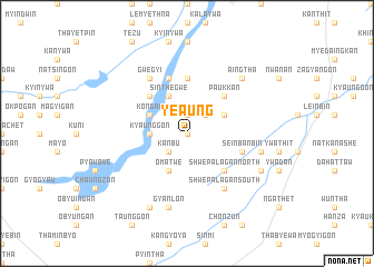 map of Yeaung