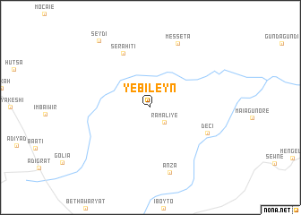 map of Yebileyn