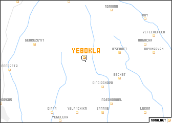 map of Yebokʼla