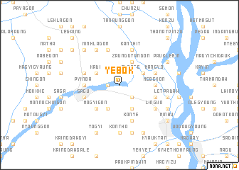 map of Yebok