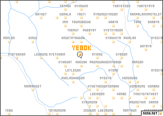 map of Yebok