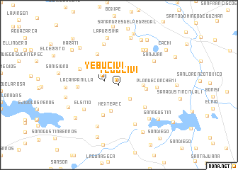 map of Yebucivi