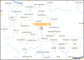 map of Yebu South