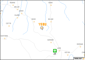 map of Yebu