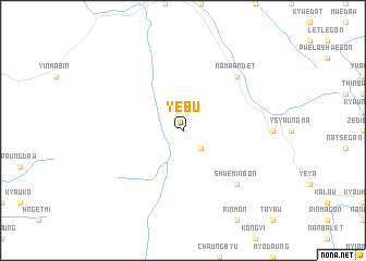 map of Yebu