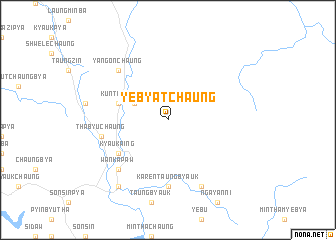 map of Yebyatchaung