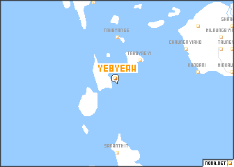 map of Yebye-aw