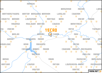 map of Ye Cao