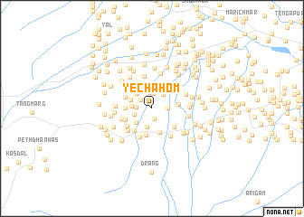 map of Yechahom