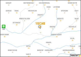 map of Yechʼa