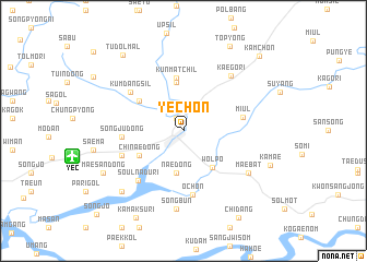 map of Yech\