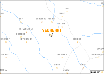 map of Yedagwat