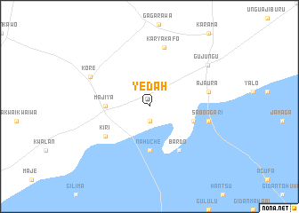 map of Yedah