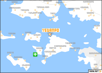 map of Yedanp\