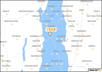 map of Yéda