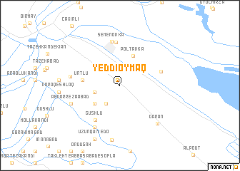 map of Yeddioymaq