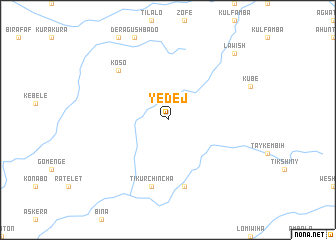 map of Yedej