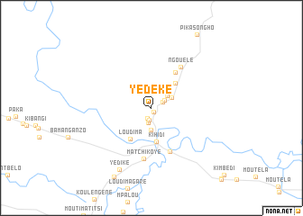 map of Yédéké