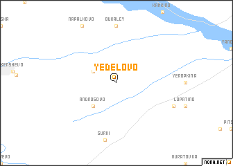 map of Yedelovo