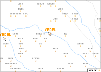 map of Yedel