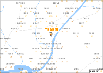 map of Yederi